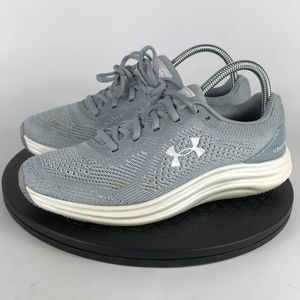 Under Armour Liquify Gray Athletic Running Shoes 3021963-108 Women’s Size 7.5